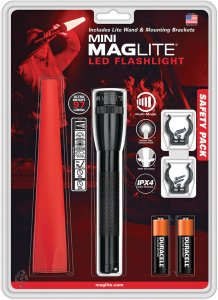 Maglite Mini-LED 2AA Sicherheitslampe schwarz 2
