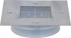 Grundig Lampa Solarna  Ogrodowa Trawnikowa Kwadratowa LED Srebrny 3