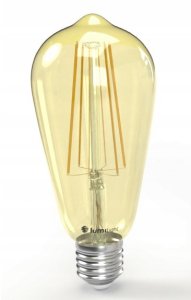 Żarówka LED E27 7W WW FLMG ST64 Gold LL5931 2