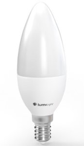 ŻARÓWKA LED ŚWIECA C37 E14 8W CIEPŁA LL2145 3