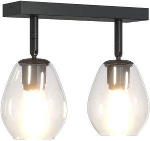 vidaXL Czarny Metal Średni Nowoczesny Lampa akcentowa Cylindryczna 10