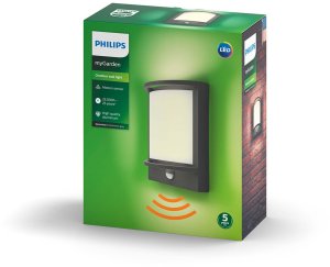 Kinkiet Philips Wall LED outdoor light PHILIPS SAMONDRA, IP44, 2700 K, 12 W, 1200 lm, with motion sensor 4