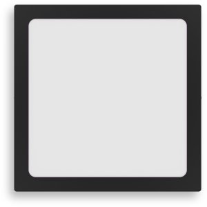 Surface LED panel PHILIPS MAGNEOS, 12W, 2700K, 1150lm, black, 21 x 21 x h2.8 cm 3