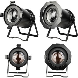 Naświetlacz Evolights EVOLIGHTS PAR 64 200W LED ZOOM AUTO V2 reflektor sceniczny oświetlenie teatralne ciepła biel 5
