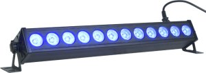 LIGHT4ME DECO BAR 12 RGB listwa oświetleniowa belka LED oświetlenie sceniczne dekoracja światłem pilot 12x3W 4