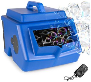 LIGHT4ME BUBBLE BLUE DOUBLE podwójna mocna wytwornica baniek mydlanych pilot 4