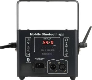 Naświetlacz LIGHT4ME LIGHT4ME APP LASER 5W RGB profesjonalne estradowe oświetlenie laserowe Bluetooth 9