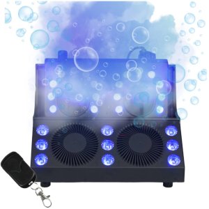LIGHT4ME FBL STORM profesjonalna wytwornica dymu i baniek efekt LED pilot 1