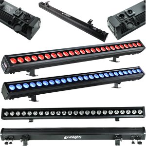 EVOLIGHTS GLAZE BAR 24x4W RGBW IP65 listwa oświetleniowa LED oświetlenie zewnętrzne sceniczne 6