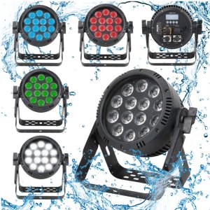 EVOLIGHTS GLACIER 14 IP65 reflektor par sceniczne oświetlenie zewnętrzne 14x15W RGBW LED 1
