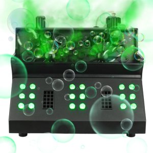Naświetlacz LIGHT4ME FOG DOUBLE BUBBLE profesjonalna wytwornica dymu i baniek efekt LED pilot 3