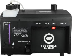 Naświetlacz LIGHT4ME FOG DOUBLE BUBBLE profesjonalna wytwornica dymu i baniek efekt LED pilot 4