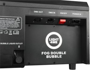 Naświetlacz LIGHT4ME FOG DOUBLE BUBBLE profesjonalna wytwornica dymu i baniek efekt LED pilot 5