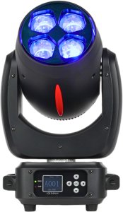 LIGHT4ME RED LINE WASH 4x40W głowica ruchoma LED oświetlenie sceniczne 8