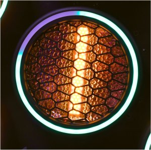 EVOLIGHTS LUMEN 7 RING 7x30W RGB LED reflektor estradowy vintage oświetlenie sceniczne retro 5