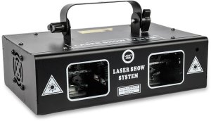 LIGHT4ME LASER RGB GEOMETRIC 350mW projektor laserowy rzutnik sceniczny skaner dyskotekowy 5