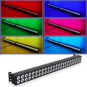 Naświetlacz LIGHT4ME LIGHT4ME PIXEL BAR 48 RGBA listwa oświetleniowa oświetlenie sceniczne dekoracja światłem 48x3W LED 5