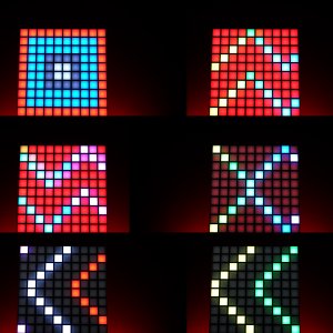 LIGHT4ME MATRIX PANEL 1010 RGB efekt świetlny oświetlenie dyskotekowe DJ na imprezę 700x0,2W 3