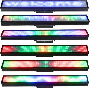 LIGHT4ME STROBE BAR 1000 RGB listwa oświetleniowa stroboskop blinder oświetlacz efekt LED 666x0,3W SMD 1