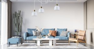Lampa sufitowa pająk 3-punktowa MEDO  nowoczesna, biała-patyna, E27, loft, skandynawska, nad stół, do kuchni, salonu, jadalni 1