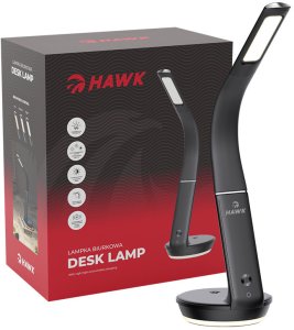 Lampka na biurko do czytania LED HAWK HW-LAMP02 z ładowarką nocna 1