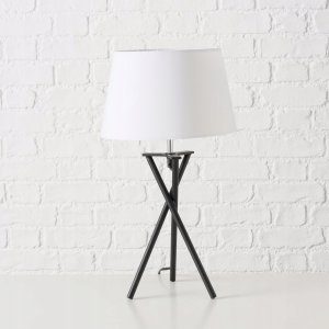 Lampa stołowa z metalową podstawą NOVO, wys. 48 cm 4