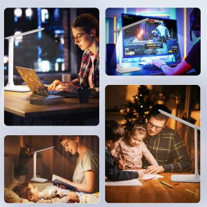 Lampka biurkowa Hawk biała  (HW-LAMP01) 4