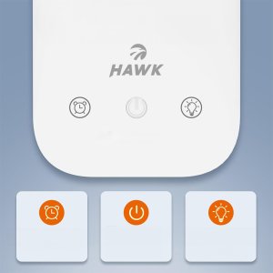 Lampka biurkowa Hawk biała  (HW-LAMP01) 8