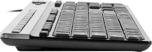 Klawiatura Natec Swordfish Przewodowa Czarno-srebrna US (NKL-0921) 4