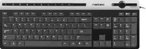Klawiatura Natec Swordfish Przewodowa Czarno-srebrna US (NKL-0921) 5