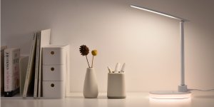 Lampka biurkowa Hawk biała  (HW-LAMP03) 11