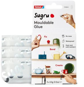 tesa Sugru Allzweckkleber 3Stk weiß 1