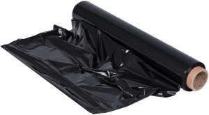 Folia stretch OFFICE PRODUCTS, ręczna, 1,5kg netto, szer. 500mm, 23mikr., czarna 5