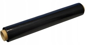 Folia stretch OFFICE PRODUCTS, ręczna, 1,5kg netto, szer. 500mm, 23mikr., czarna 6