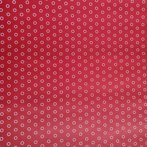Papier czerwony kulki do pakowania 57cmx25m 25m241A 1