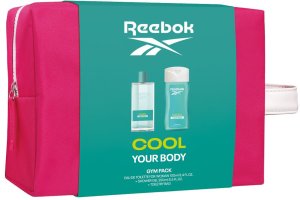 Reebok Cool Your Body Zestaw prezentowy - kosmetyczka woda toaletowa 100ml + żel pod prysznic 250ml 1