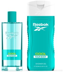 Reebok Cool Your Body Zestaw prezentowy - kosmetyczka woda toaletowa 100ml + żel pod prysznic 250ml 2