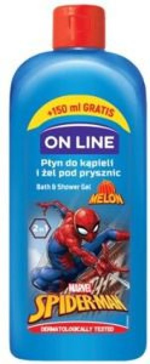 Forte Sweeden On Line Disney Spider Man Płyn do kąpieli i żel pod prysznic 2w1 400ml 1