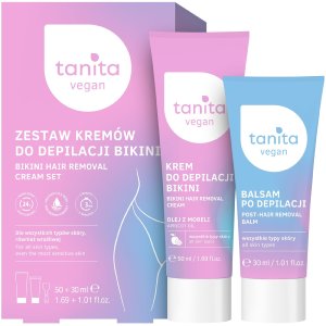 TANITA Zestaw kremów do depilacji bikini (Krem do depilacji 50ml  + Balsam po depilacji 30ml) 1