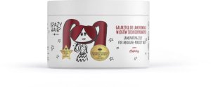 HISKIN Crazy Hair Galaretka do laminowania włosów średnioporowatych - Cherry (wiśnia) 300 ml 1