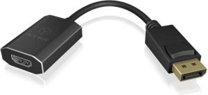 Adapter AV Icy Box DisplayPort - HDMI czarny (IB-AD508) 1