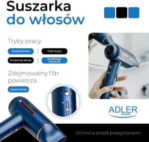 AD 2271 Suszarka do włosów superspeed 24
