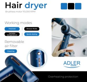 AD 2271 Suszarka do włosów superspeed 26