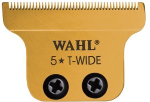 WAHL 02215-716 Gold T-Wide Blade set  Detailer 1