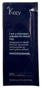 KEZY MACADAMIA ANTI-YELLOW Szampon do włosów 10 ml (saszetka) 1
