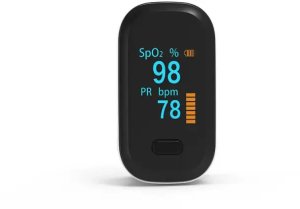 Orava Oxi-1 pulzní oxymetr, prstový, OLED displej, automatické vypnutí, 30 - 240 tepů / minutu 2