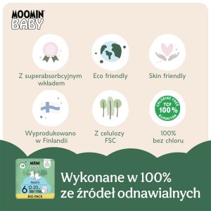 Muumi Pants 6, 12-20 kg, 52 szt. 4