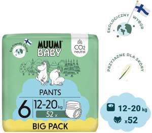 Muumi Pants 6, 12-20 kg, 52 szt. 7
