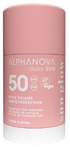 Alphanova Daily Sun, Glow, sztyft z filtrem SPF50, 17 ml 1