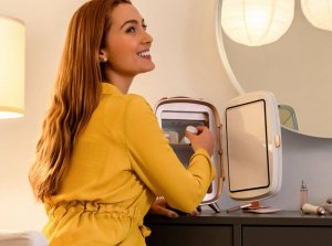 Cecotec Lodówka kosmetyczna Bamba CoolingBeauty 6000 Mirror Biały 10